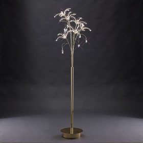 Kenzo Crystal Floor Lamps Diyas Multi Head Floor Lamps